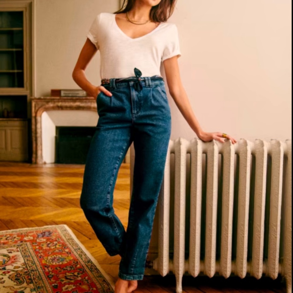Sezane Blue Women's Jeans
